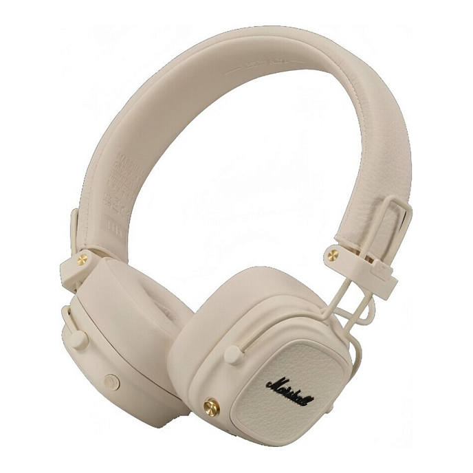 Беспроводные наушники Marshall Major V Cream - рис.0