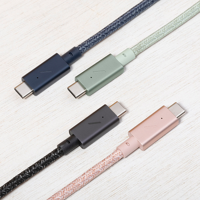 Кабель Native Union Belt Cable Pro USB-C - USB-C Sage 2.4m - рис.4
