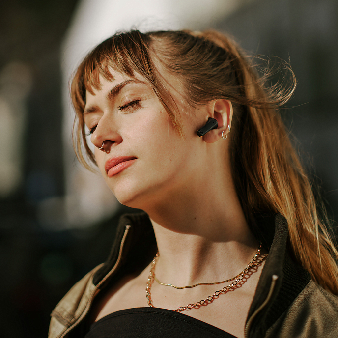 Беспроводные наушники Sennheiser Accentum Open black открытые tws внутриканальные наушники (SN 0115013016)_Уценка - рис.7