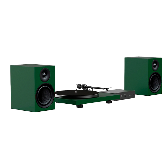 Комплект Pro-Ject Colourful Audio System E Satin Fir Green - рис.1