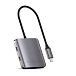 USB HUB Satechi Aluminum 4 Port USB-C Hub Space Grey - рис.1
