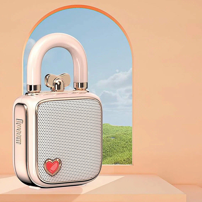 Портативная колонка Divoom LoveLock Pink - рис.6