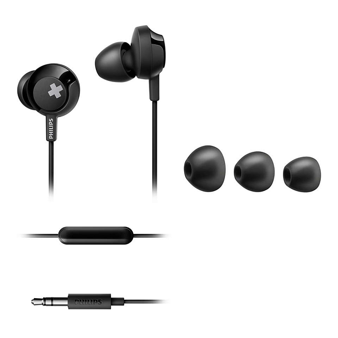 Наушники Philips SHE4305 Black - рис.1