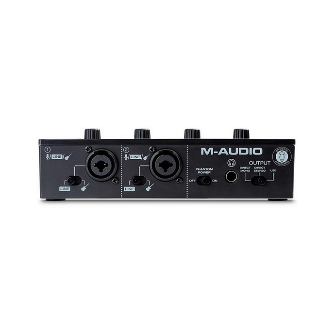 Аудиоинтерфейс M-Audio M-Track Duo - рис.3