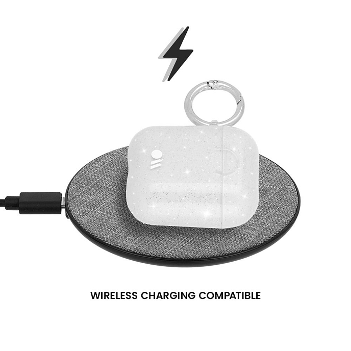 Чехол для Airpods Case-Mate Airpods Hook Ups Case Crystal Clear - рис.3