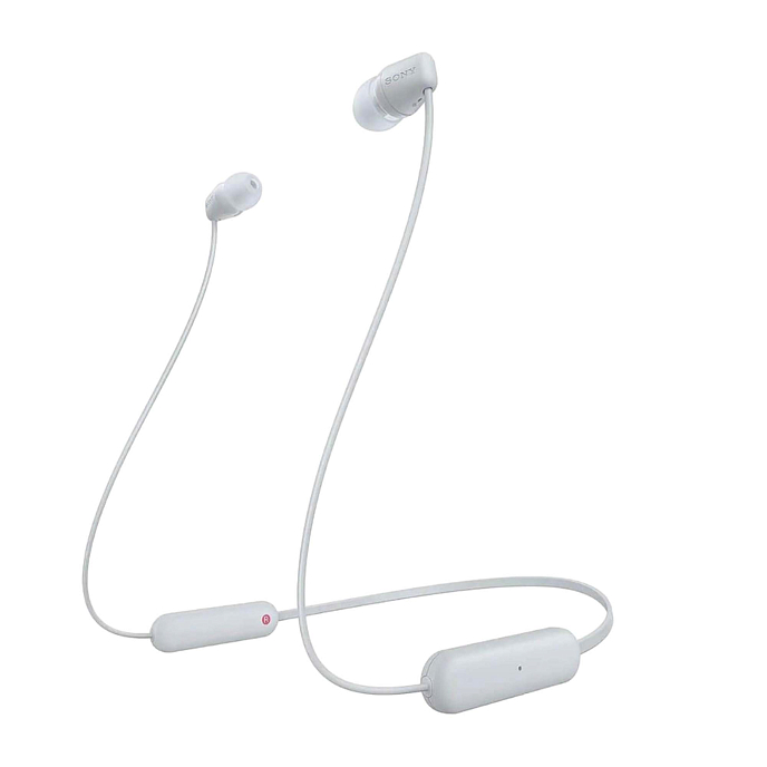 Беспроводные наушники Sony WI-C100 White - рис.0