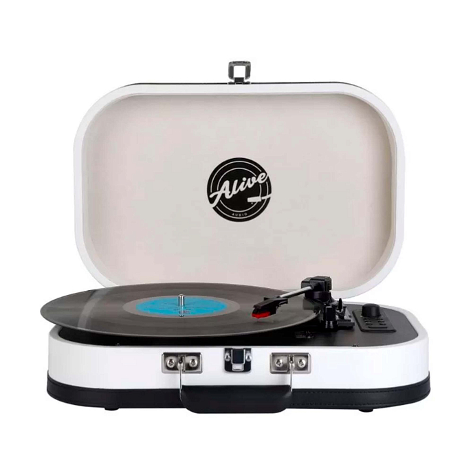 Проигрыватель винила Alive Audio VINTAGE Lady White - рис.0