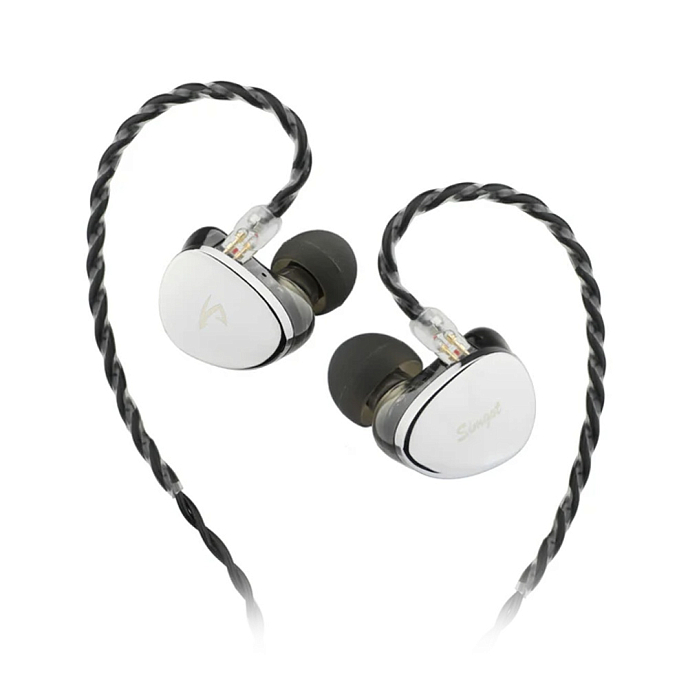 Наушники внутриканальные SIMGOT EG280 black/steel проводные внутриканальные наушники с гибридным драйвером_OpenBox - рис.0