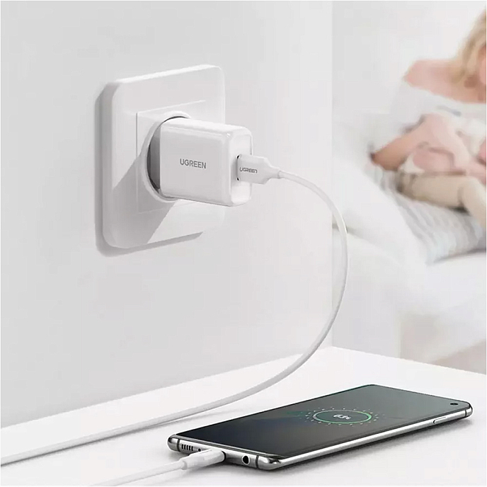 Зарядное устройство Ugreen CD122 (10133) 18W White - рис.2