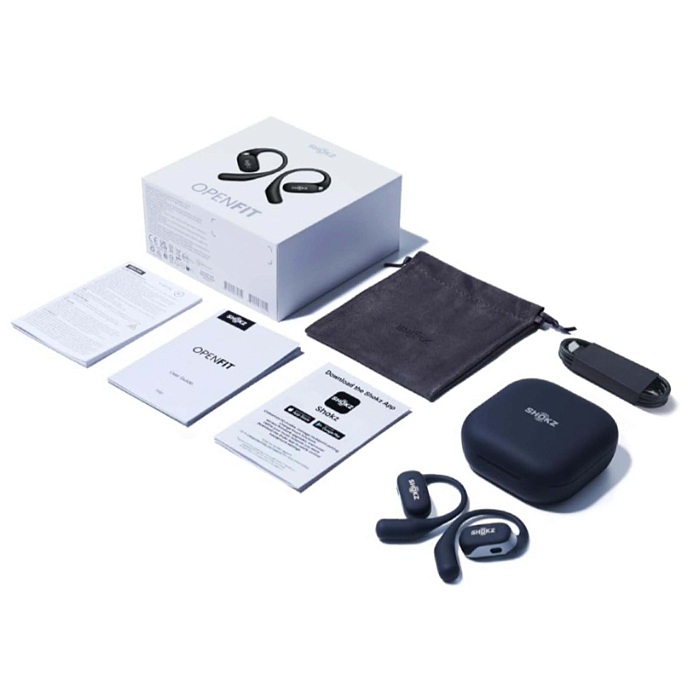 Беспроводные наушники Shokz OpenFit Black - рис.5