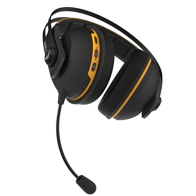 Игровая гарнитура Asus TUF Gaming H7 Wireless Yellow - рис.2