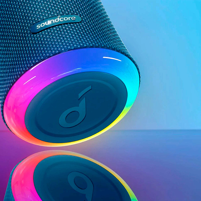 Портативная колонка Anker Soundcore Flare 2 Blue - рис.4