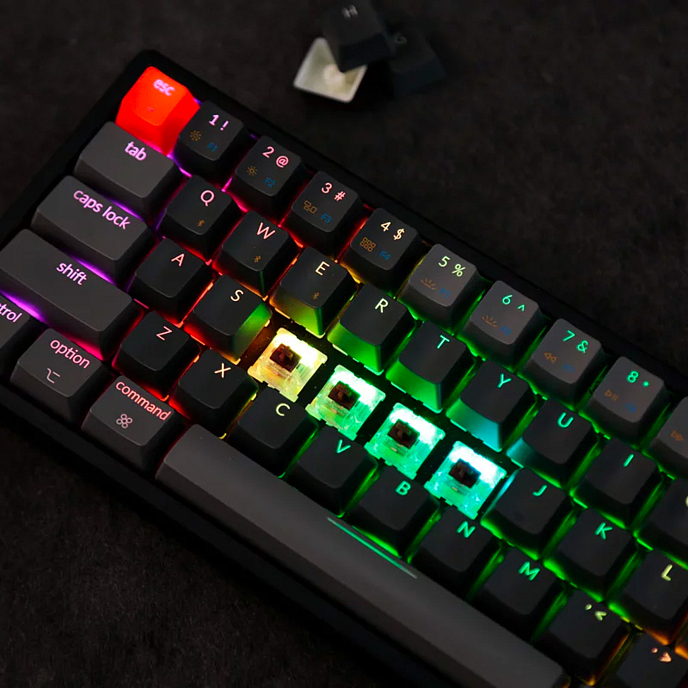 Клавиатура Keychron K6P-J1 Gateron G Pro Red Switch RGB - рис.4