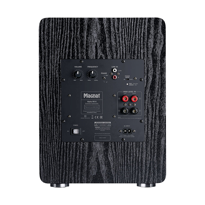 Сабвуфер Magnat Alpha RS 8 Black - рис.3