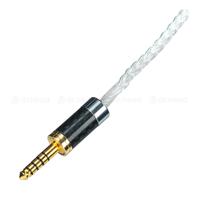 Кабель HeadMade IEM MMCX - 4.4mm Silver 1.2m - рис.2