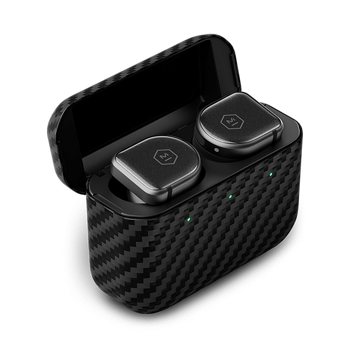 Беспроводные наушники Master & Dynamic MW08 Sport Black Sapphire Glass - рис.0