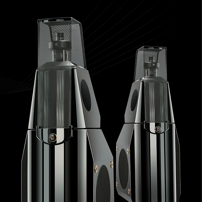 Напольная акустика MBL 111 F Piano Black Gold - рис.1