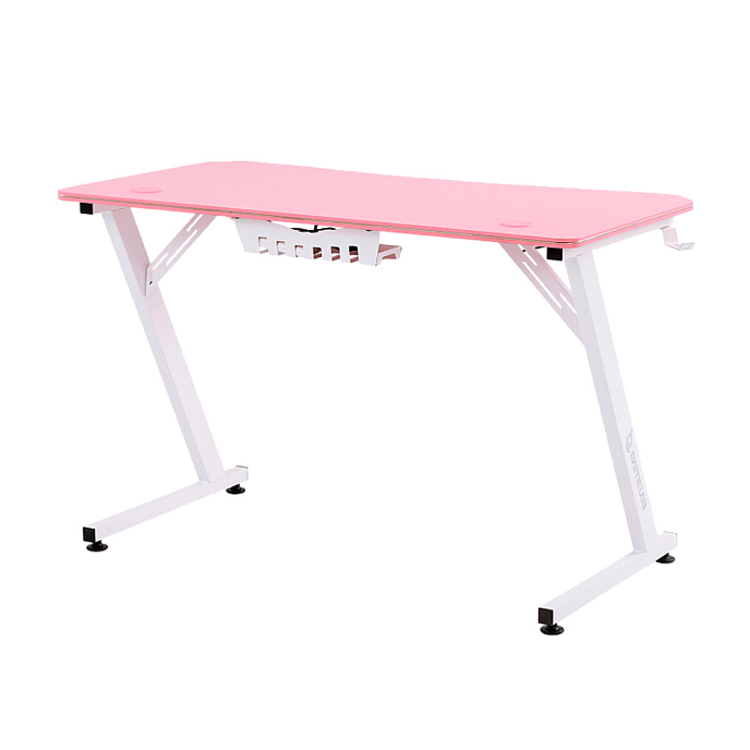 Компьютерный стол GameLab Monolith White / Pink - рис.3