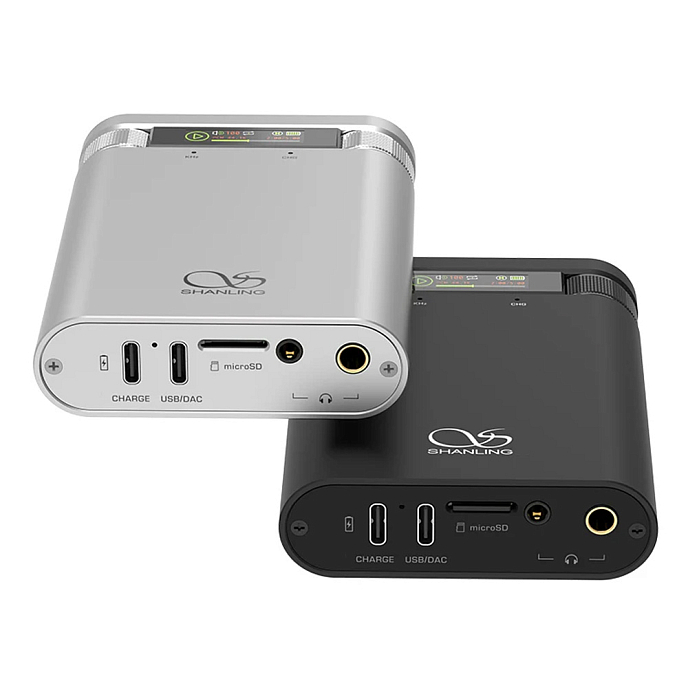Усилитель для наушников с ЦАП Shanling H2 Silver - рис.1