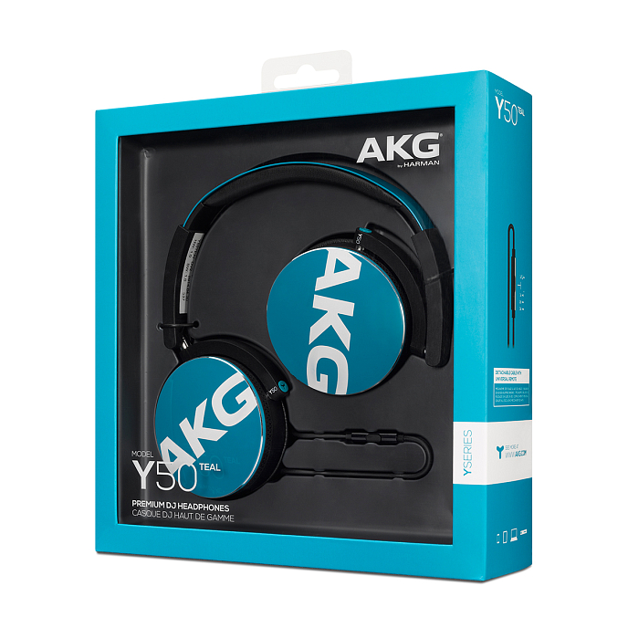 Наушники AKG Y50 Teal - рис.8