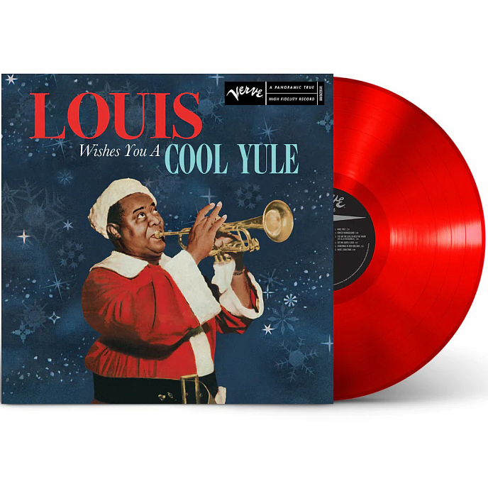 Виниловая пластинка Louis Armstrong – Louis Wishes You A Cool Yule (Red) LP - рис.1