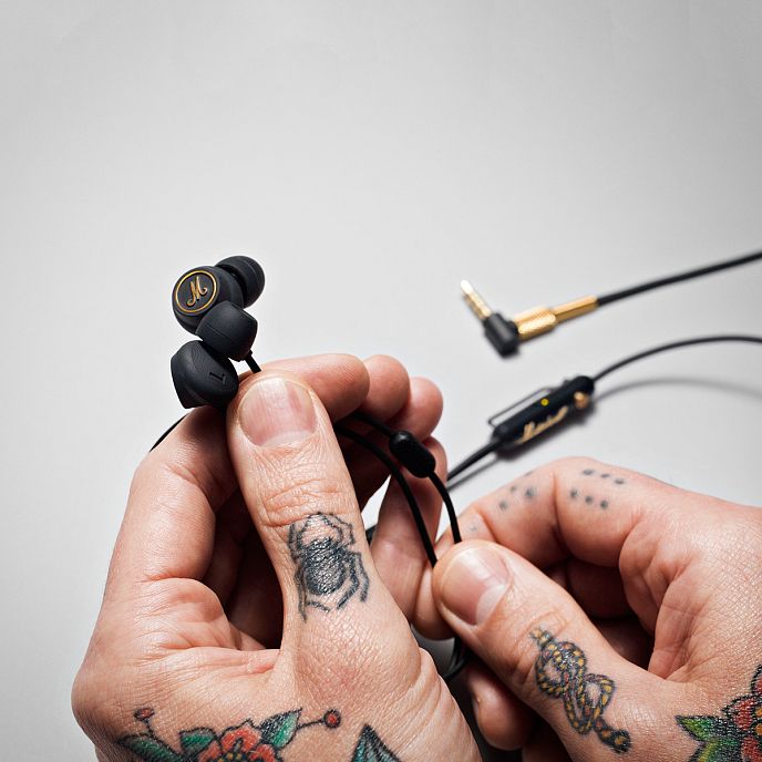 Наушники внутриканальные Marshall Mode EQ Black & Gold - рис.3