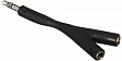 Разветвитель для наушников Belkin Headphone Splitter 3.5mm Black - рис.2