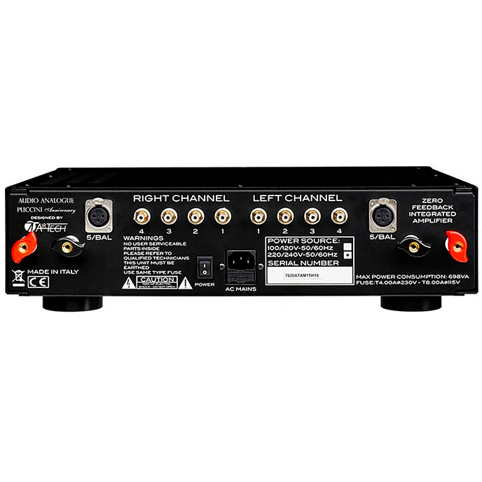 Интегральный усилитель Audio Analogue Puccini Anniversary Silver - рис.2