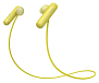 - рис.4 Наушники Sony WI-SP500 Yellow - рис.4