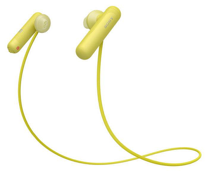 Наушники Sony WI-SP500 Yellow - рис.4