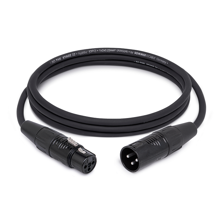 Кабель HeadMade Pro XLR-M - XLR-F 0.6m - рис.0