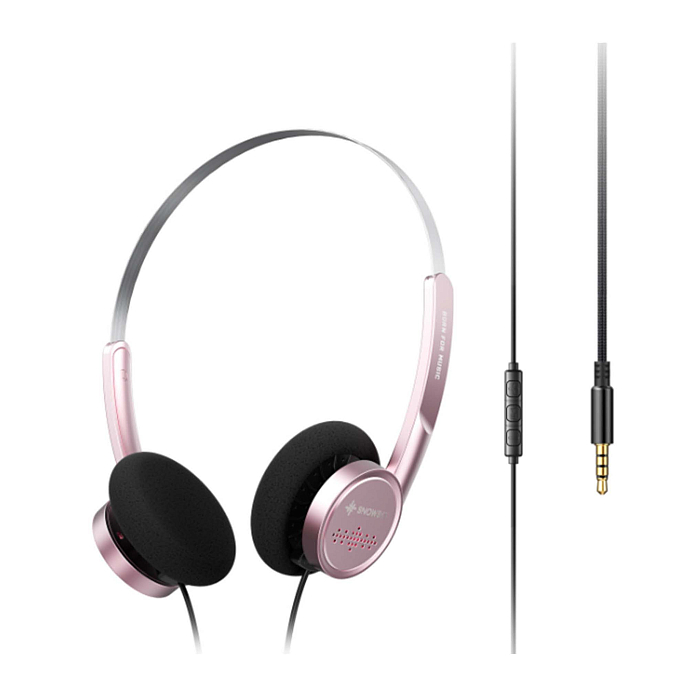 Наушники накладные FiiO SnowSky Wind Pink - рис.1
