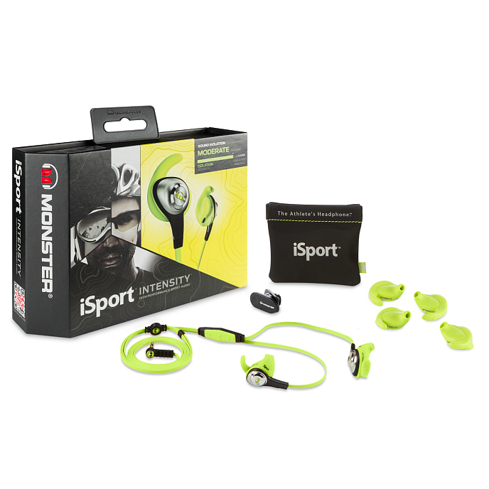 Наушники MONSTER ISPORT INTENSITY (GREEN) - рис.7