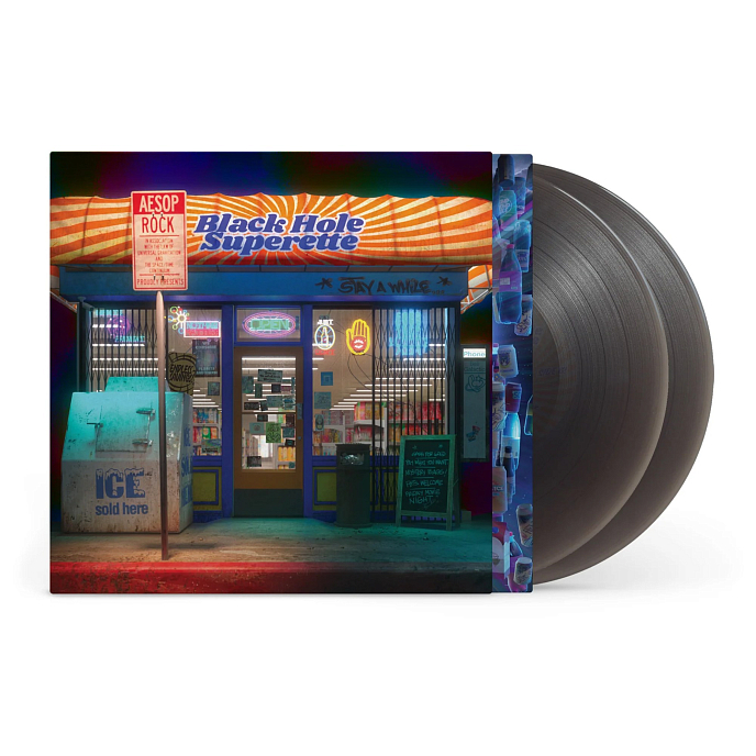 Виниловая пластинка Aesop Rock - Black Hole Superette (coloured) - 2LP - рис.1