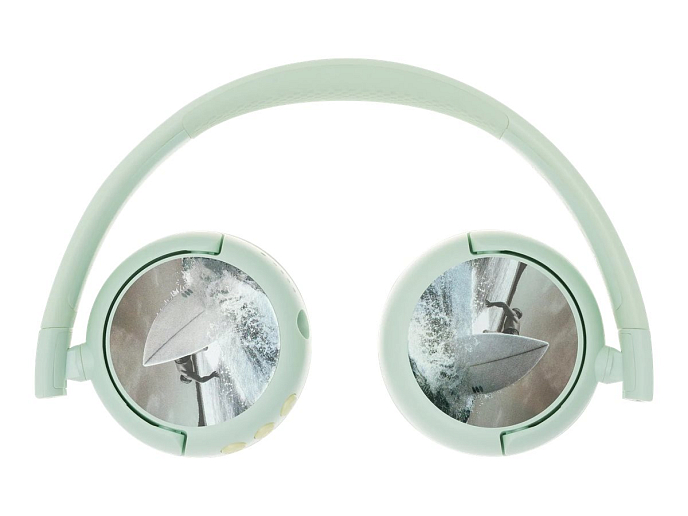 Беспроводные наушники Onanoff BuddyPhones POP Fun Green - рис.1