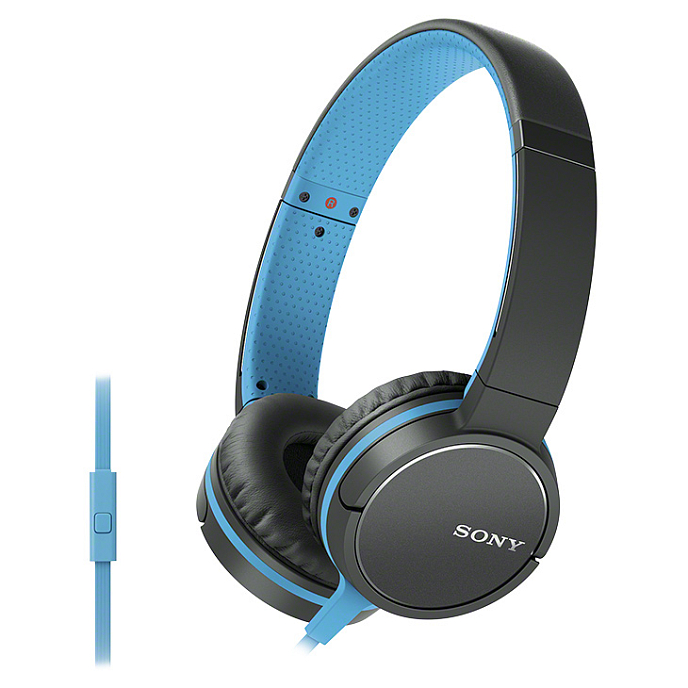 Наушники SONY MDR-ZX660AP Blue - рис.0