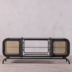 Стойка для Hi-Fi F2F Эфир Matte Black Gold Dark Brown