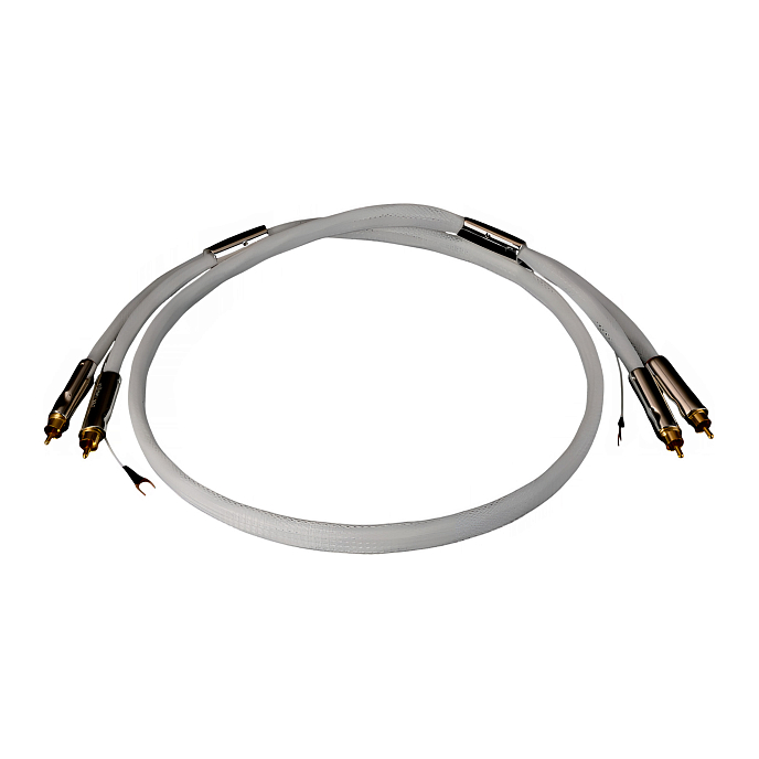 Кабель DS Audio PH-001 Phono Cable RCA-RCA 1.2m White - рис.0