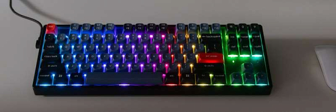 Клавиатура Keychron K8P-J1, RGB, Aluminium Frame, Red Switch - рис.5