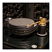 Проигрыватель винила Auris Bayadere 5 Black Hawk 24k Gold Tonearm Black/Gold - рис.20