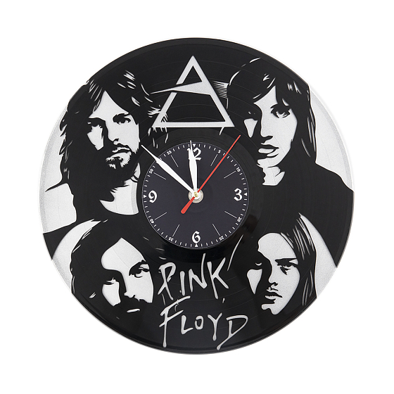 Часы VinylLab Часы из виниловых пластинок Pink Floyd - рис.0