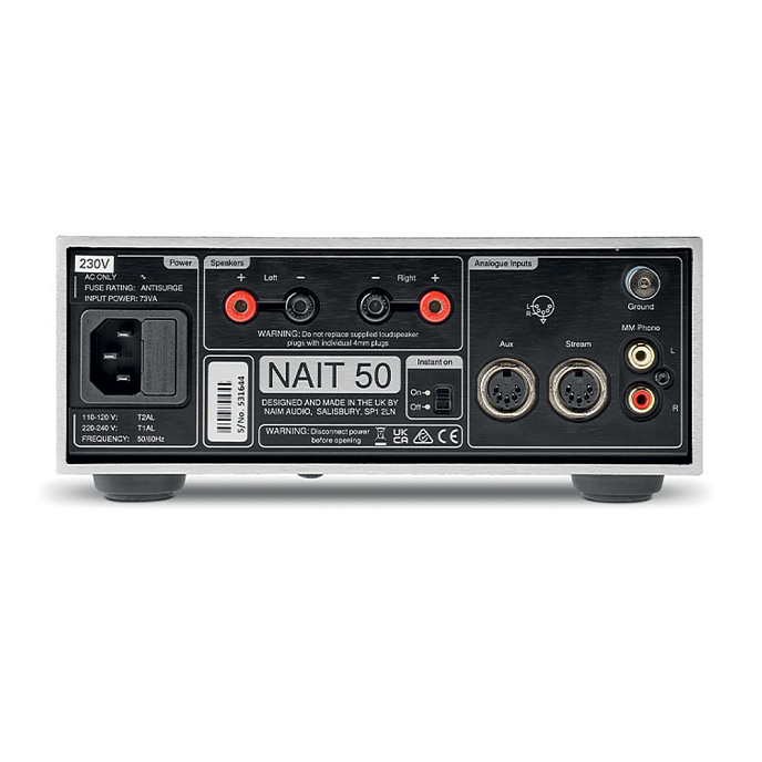 Интегральный усилитель Naim NAIT 50 Black - рис.2