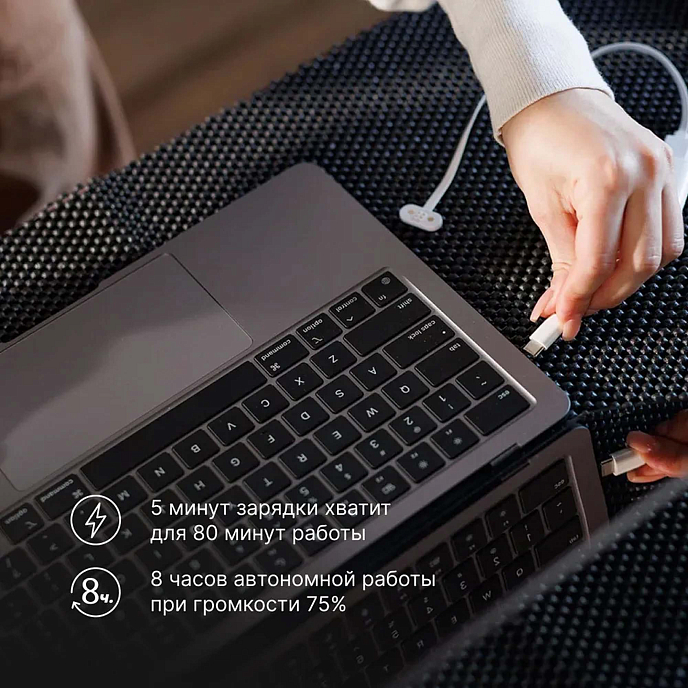 Наушники накладные Mojawa Run Plus Gray - рис.7