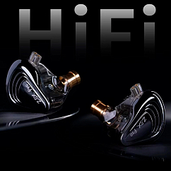 Наушники внутриканальные KZ ZSX Pro Without Mic Black