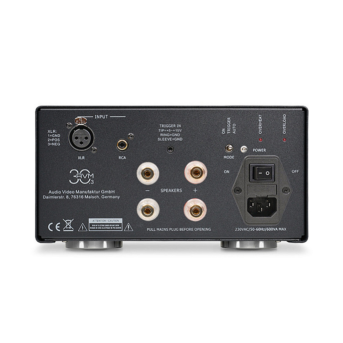 Усилитель мощности AVM Audio MA 30.3 MK2 Black - рис.2