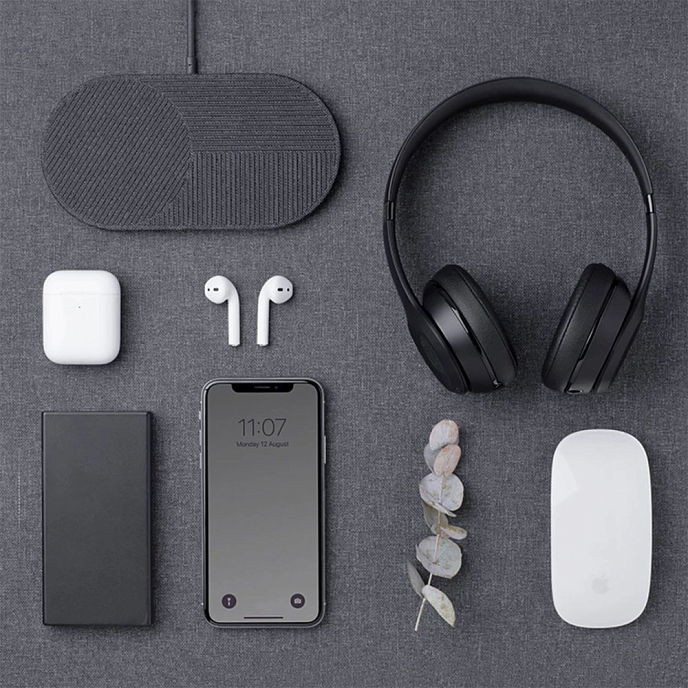 Беспроводная зарядка Native Union Drop XL Charge PAD Slate - рис.7