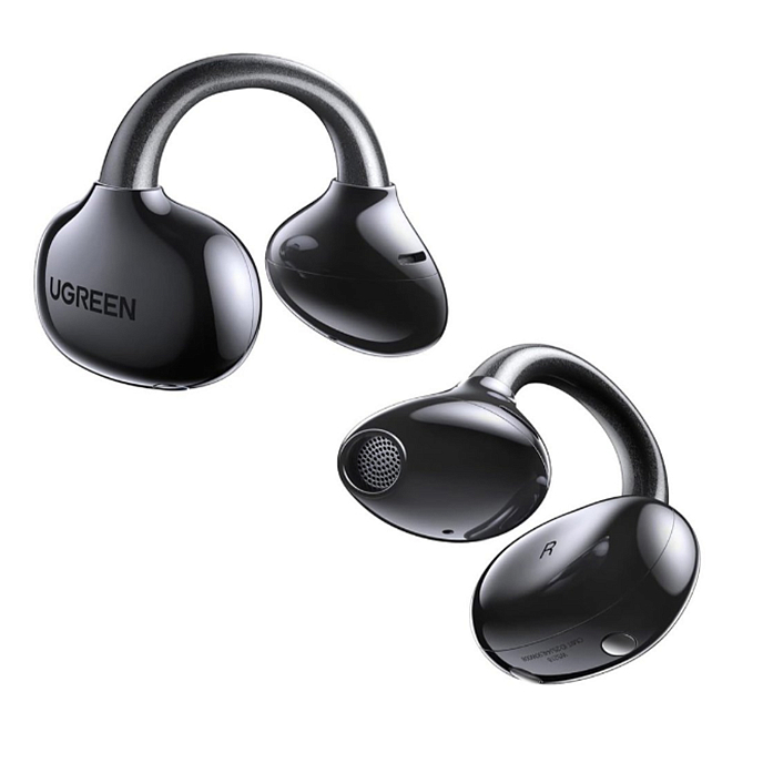 Беспроводные наушники UGREEN WS218 ClipBuds Pro Black - рис.1