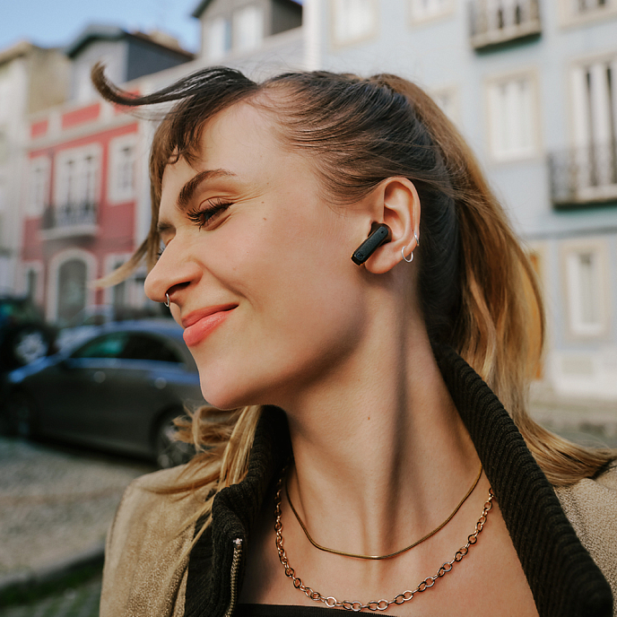 Беспроводные наушники Sennheiser Accentum Open black открытые tws внутриканальные наушники (SN 0115013016)_Уценка - рис.8