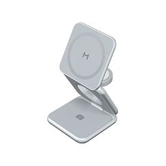 Беспроводная зарядка Magssory Fold Pro Silver