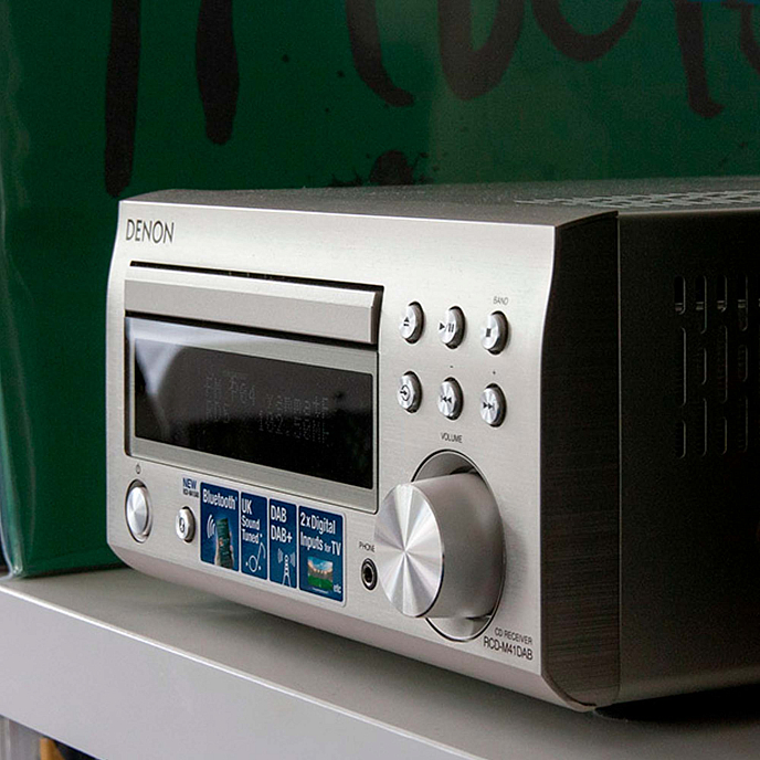 Ресивер Denon RCD-M41DAB Silver - рис.4